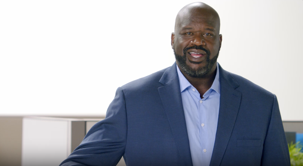 Business technology professional discussing managed IT and business solutions