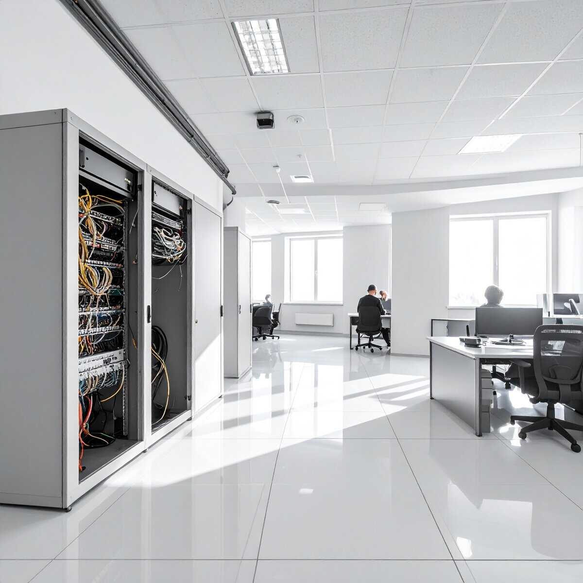 Managed IT provider supporting business infrastructure with secure servers and proactive IT monitoring